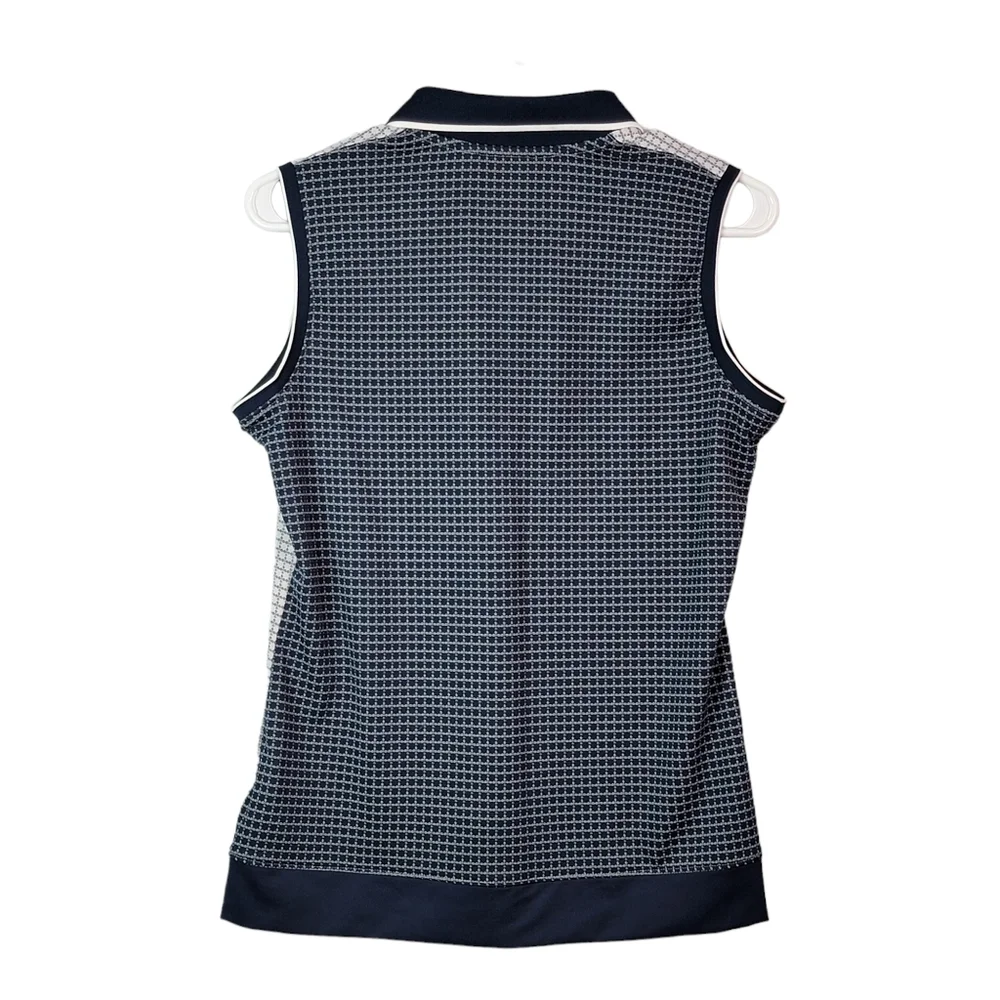 Lady Hagen Sleevless Blue White Summer Golf Activewear Shirt Women's Size M - Picture 6 of 10